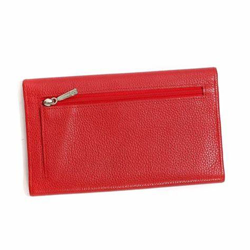 Leather Hand Purse (Red) - M Baazar - The Fashion Store